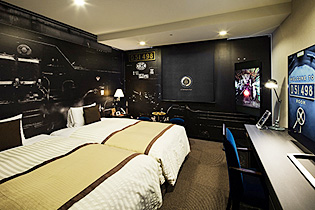 10月、ホテルメトロポリタン高崎にオープンした「D51 498ルーム